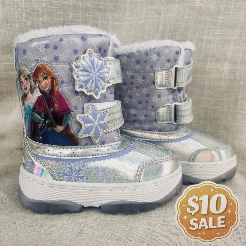 Snow boots Disney Frozen Toddler Snow Boots Elsa Anna Size 7
